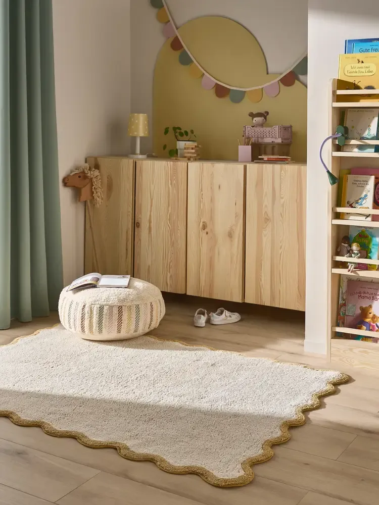 Lytte Washable Kids Rug Emilia Yellow